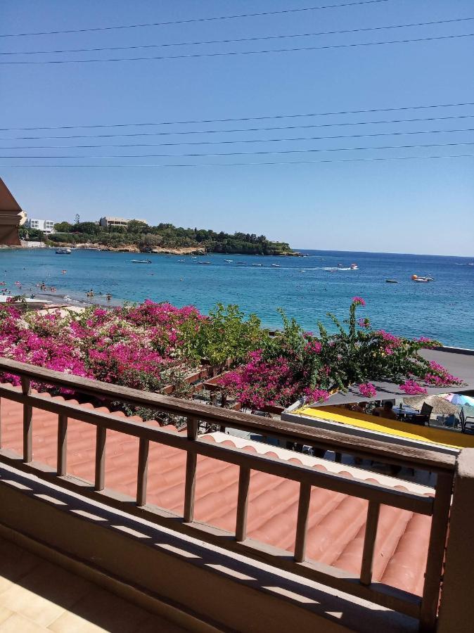 Buganvilla Sea View Apts Agia Pelagia  Bagian luar foto