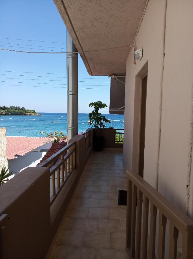 Buganvilla Sea View Apts Agia Pelagia  Bagian luar foto