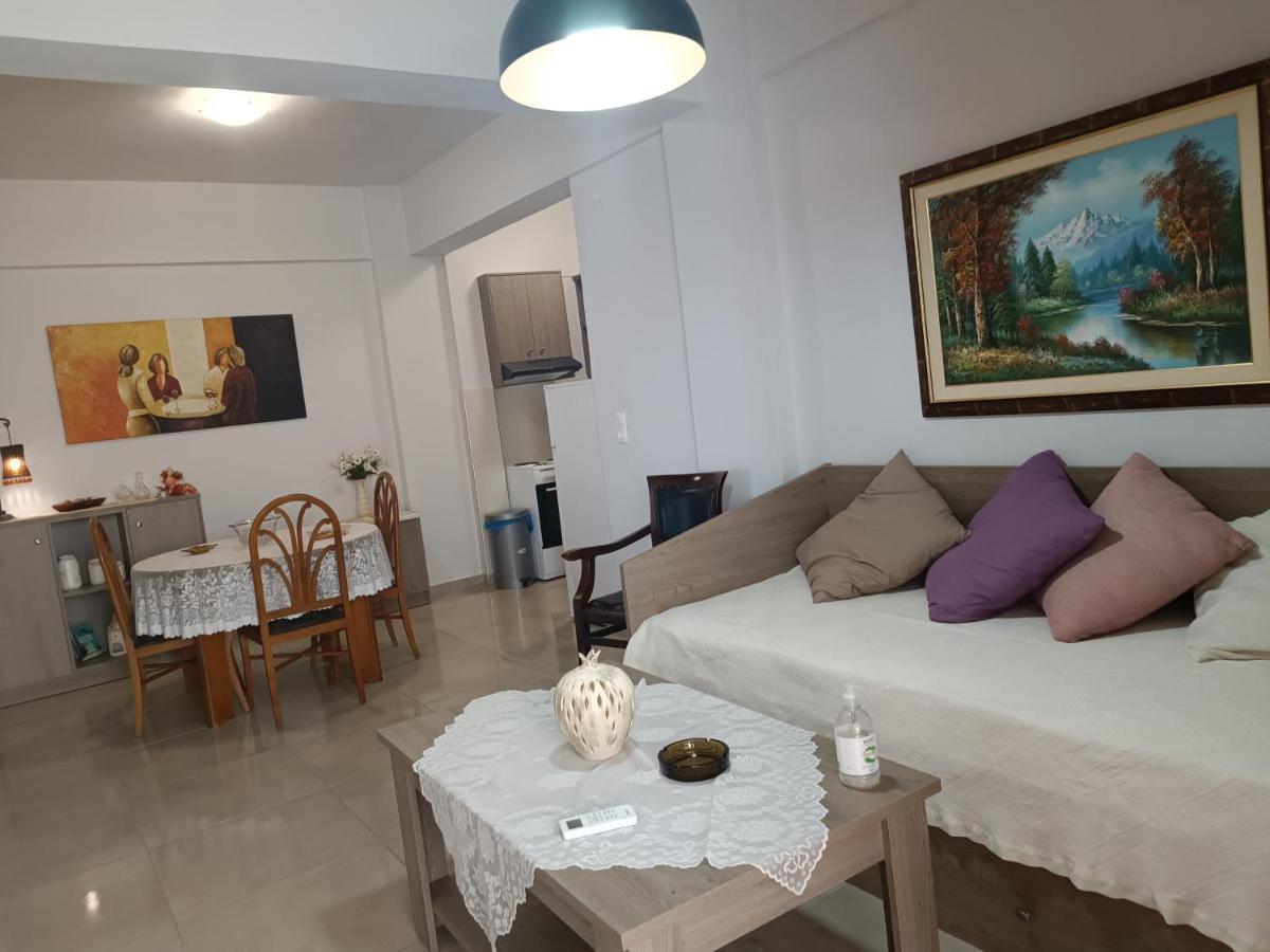 Buganvilla Sea View Apts Agia Pelagia  Bagian luar foto